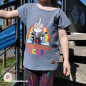 Preview: Bügelbild Einhorn rocks